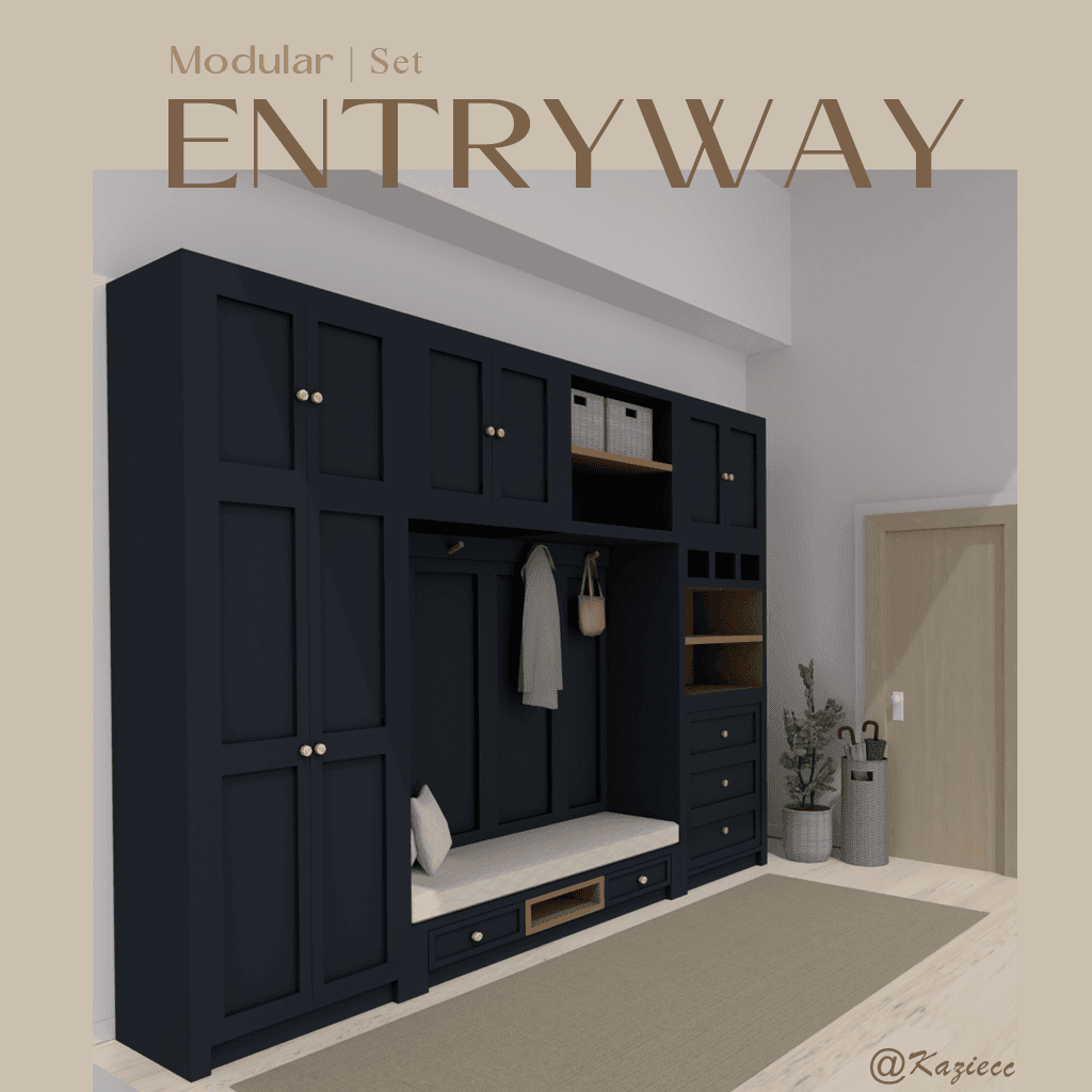 Галерея мода Набор для прихожей Modular Entryway Set #2